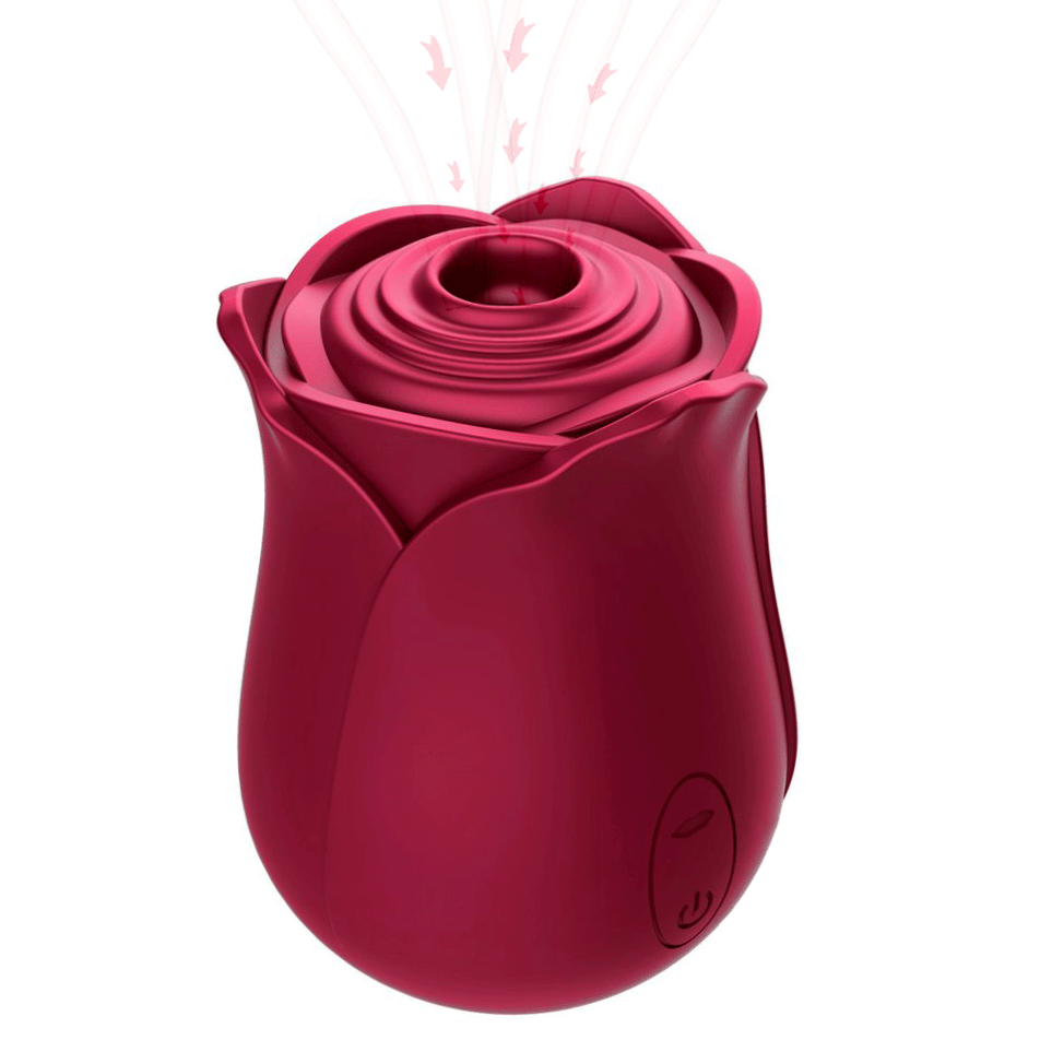 New Rose Sucking Vibrator Toy - Rose Toy