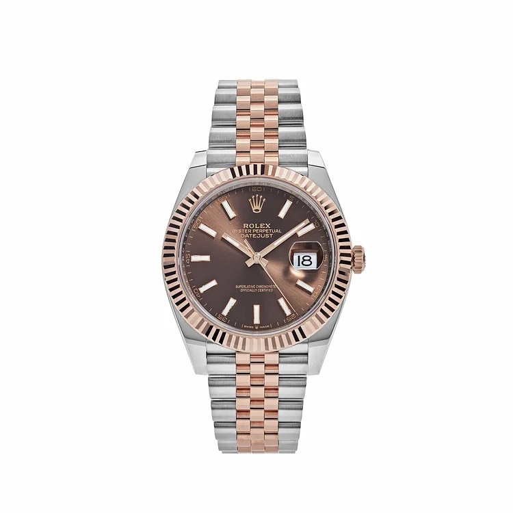 Rolex Datejust 126331 Two-Toned Rose Gold Stainless Steel Brown Dial (2023)