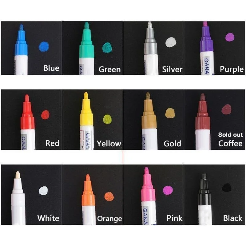 🔥Buy 1 Set Get Free Shipping🔥 WATERPROOF TIRE PAINT PEN