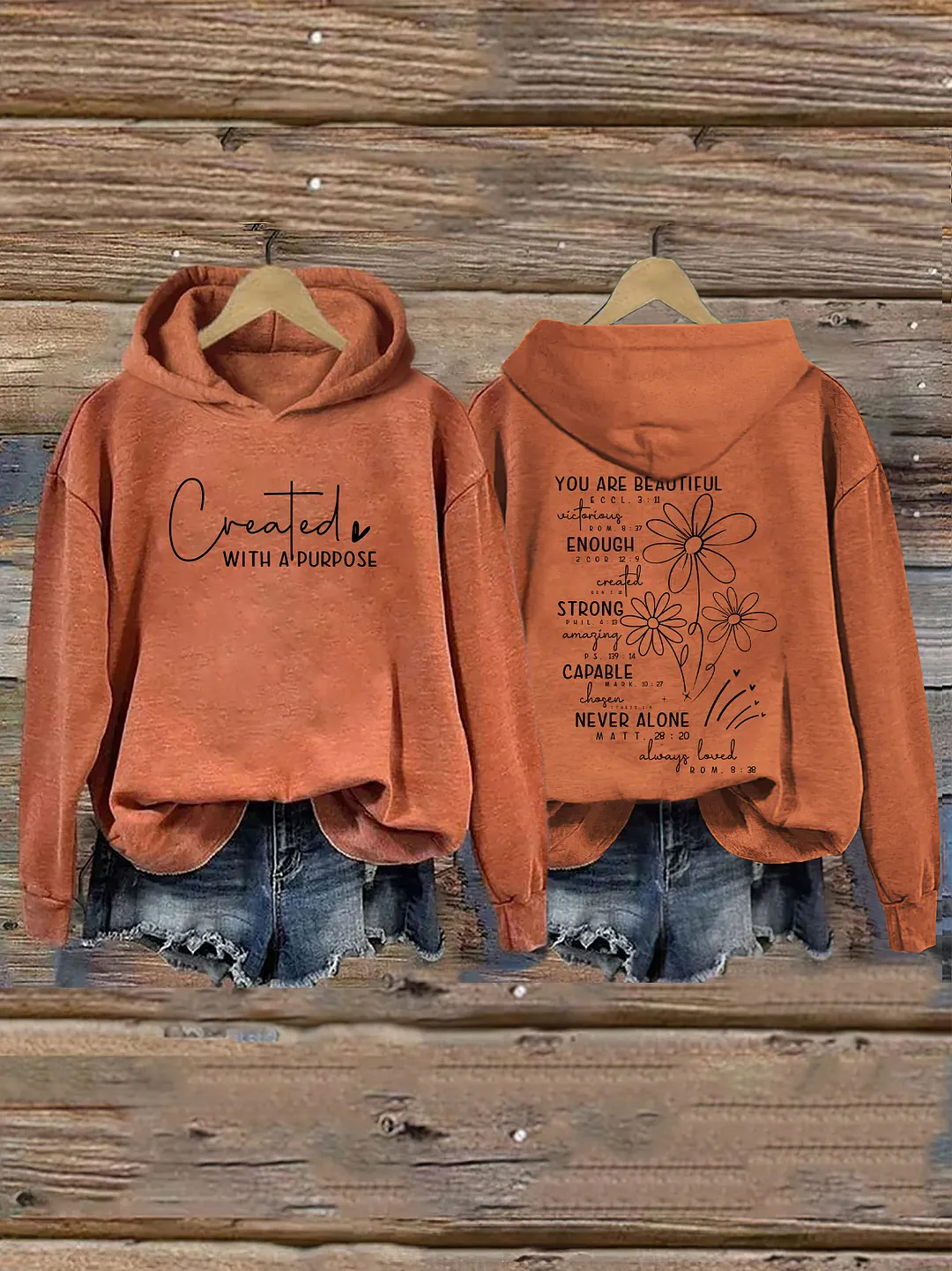 Created With A Purpose Hoodie