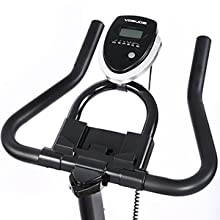 indoor exercise bike with digital monitor