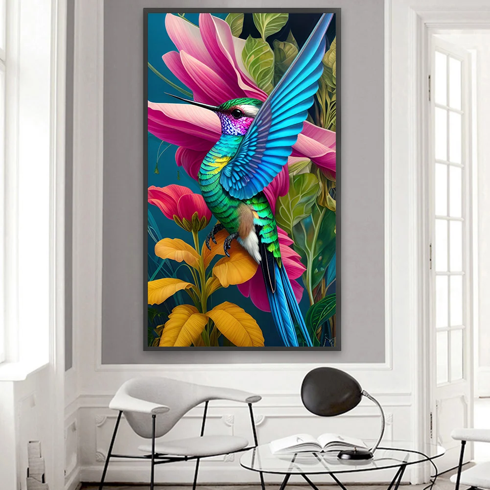 Diamond Painting - Full Round - Bird(45*80cm)-980070