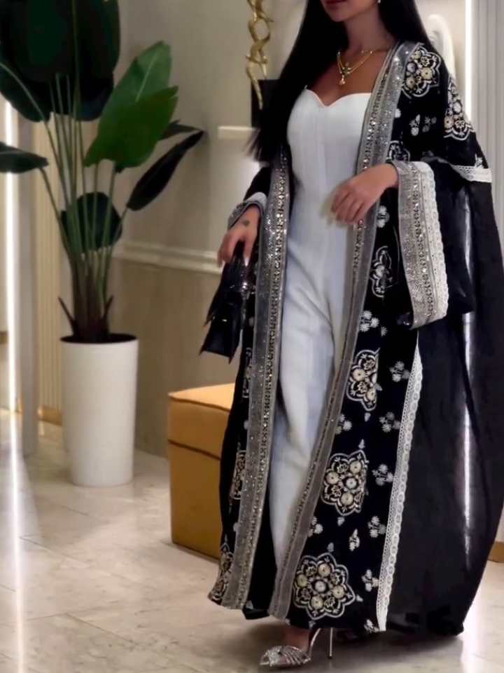 Elegant Retro Casual Jacket And Simple Inner Jumpsuit Two-Piece Set | Oxredo Shop Ramadan Sale