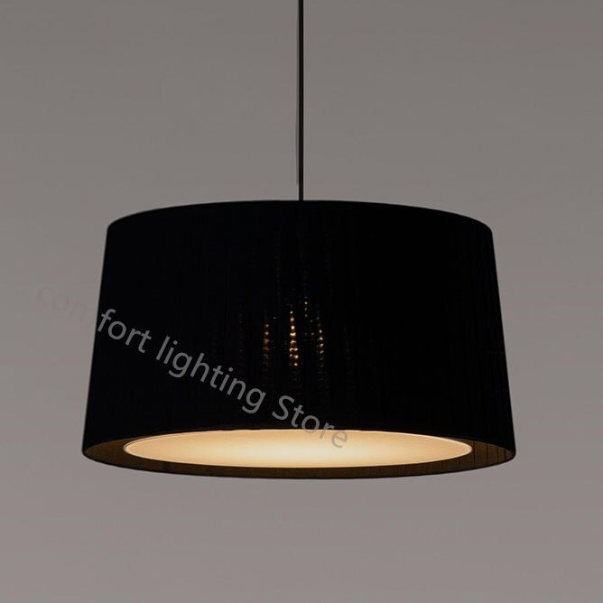 Creative  fabric decoration chandelier Modern Living Room Pendant Lamps Bedroom Decor Fixtures Lighting Loft Illumination light
