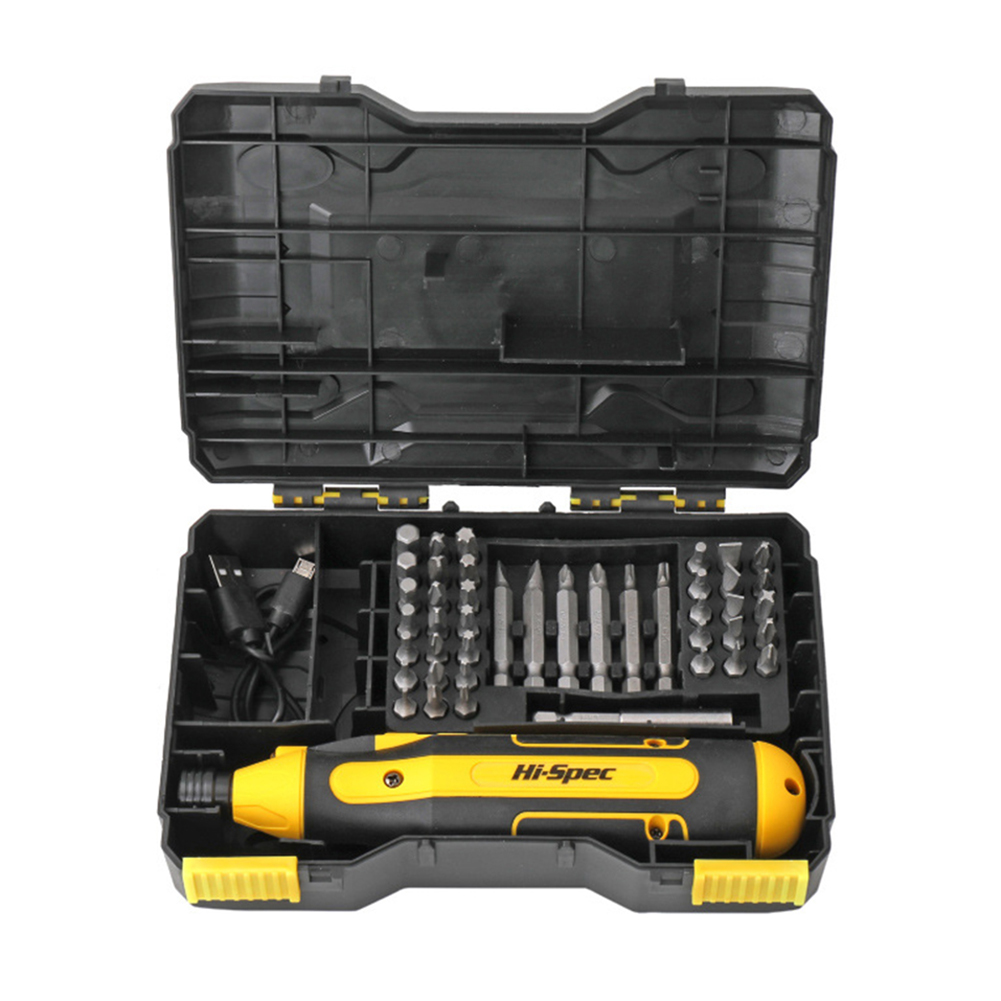 

41 in 1 Electric Screwdriver Bits Kit Wireless Screw Driver Repair Tools, Yellow, 501 Original