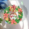 DIY Diamond Painting Garland Snowman Rhinestone Hanging Wreath Set 