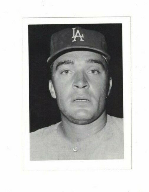 1960's Al Ferrara Los Angeles Dodgers Photo Poster painting 2 1/2 x 3 1/2