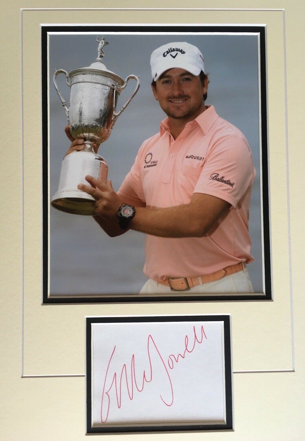 GRAEME MCDOWELL - TOP IRISH GOLFER - EXCELLENT SIGNED Photo Poster painting DISPLAY