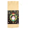 Diamond Painting-DIY Christmas Wine Bottle Bags