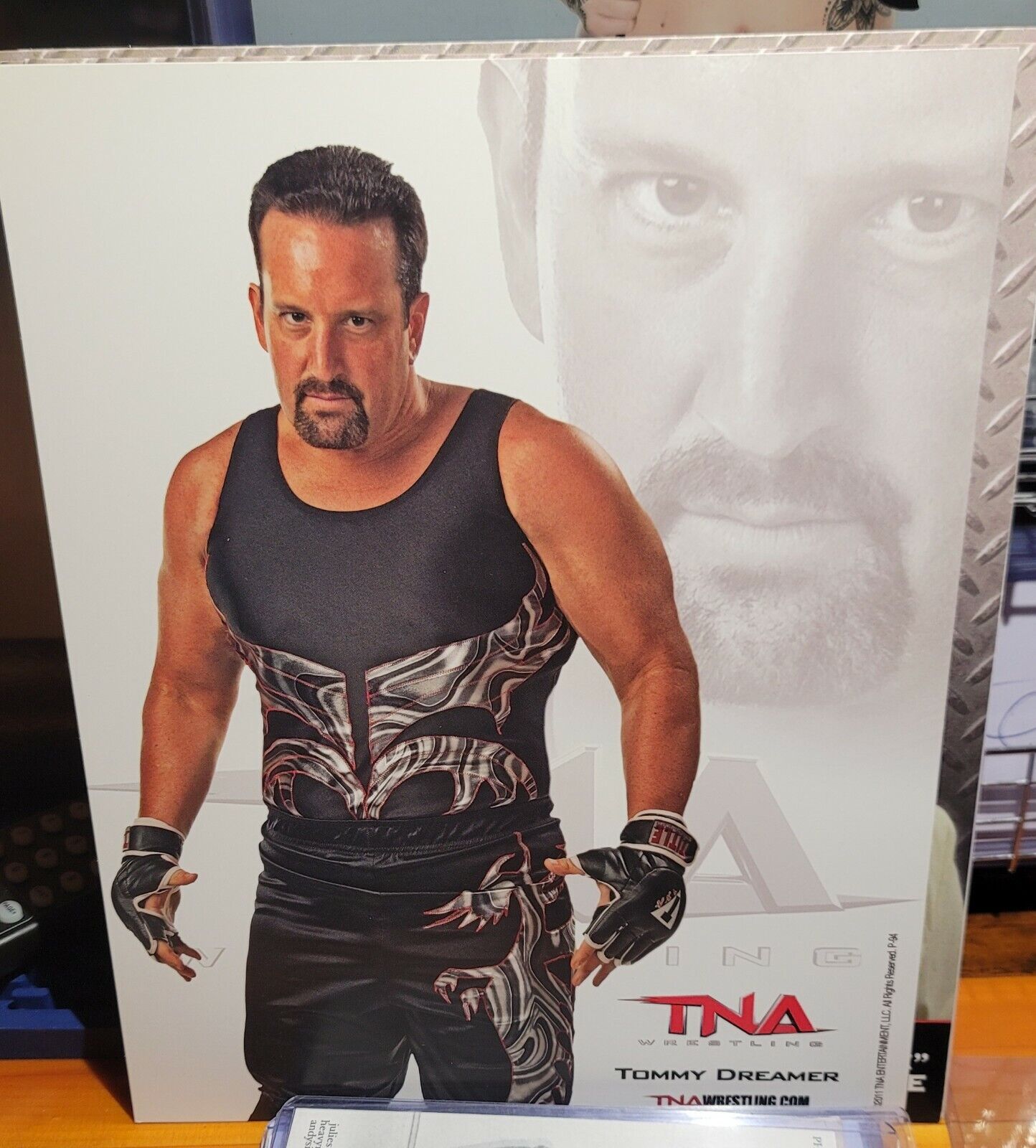 Tommy Dreamer TNA Impact official original 8x10 wwe wwf promo Photo Poster painting ECW