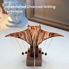 MarinerPoet&trade; Handcrafted Wooden Manta Ray Automaton