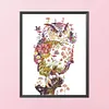 uk.everydayedeals (Limited Stock)Cross Stitch - 11ct Stamped - Aigle de chats de fleurs (40*55cm)