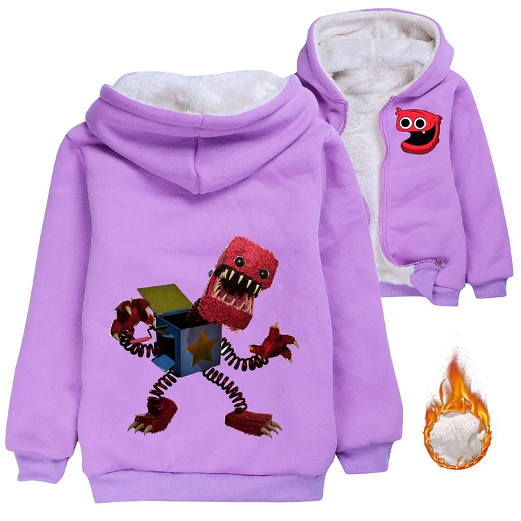 Kids' Cotton Jacket by Boxy Boo - Cartoon, Movie, and TV Show Themed Prints.-Mayoulove