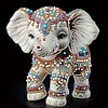 Elefant - speziell geformte Diamantmalerei - 30 * 30cm