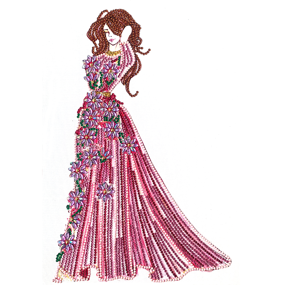 

Fashion Girl - Special Shaped Diamond Painting - 30*40CM, 501 Original