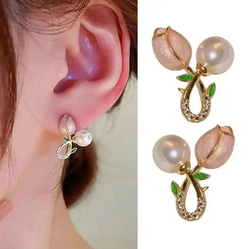 💚$9.99💚 - Luxe Green Flower Earrings