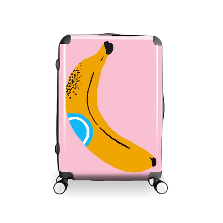 Banana Pop Art, Fruit Hardside Luggage