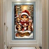 (40*70cm)The Squirrel Family - Full Round Drill Diamond Painting