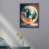 Diamond Painting-DIY Full Round Drill Moon