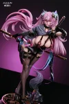 1/4 Scale Demon Slayer Girl Aya - Original Design Resin Statue - JuHun Create Studio