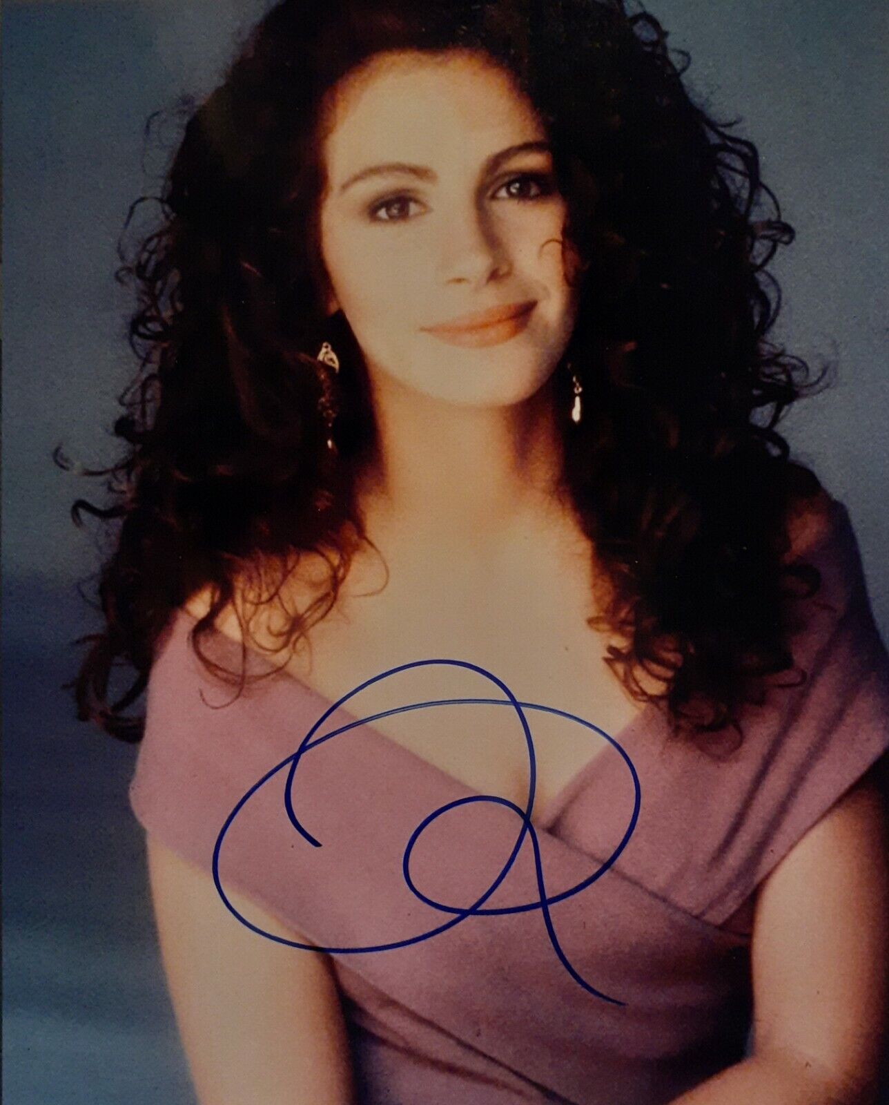 Julia Roberts signed 8x10