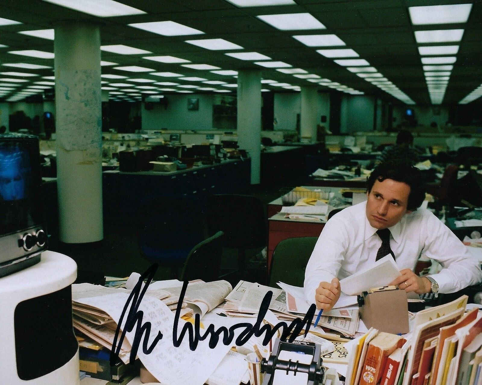 GFA Watergate Scandal Journalist * BOB WOODWARD * Signed 8x10 Photo Poster painting PROOF COA