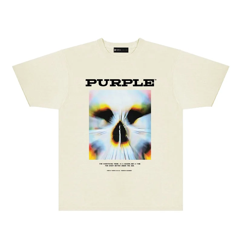 Purple fashion T-shirt