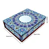 (US Local)Diamond Painting Storage Box DIY 5D Diamond Painting Jewelry Box for Women (E)