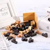 Jeu de casse-t&ecirc;te en forme de cube en bois 3D