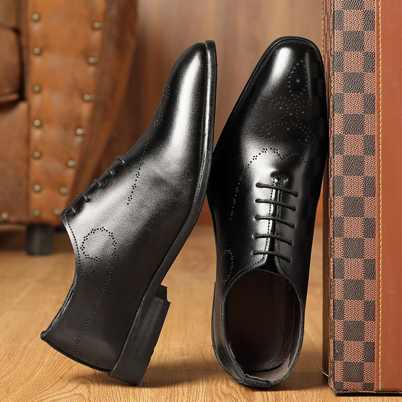 Trendy  British Style Leather Shoes