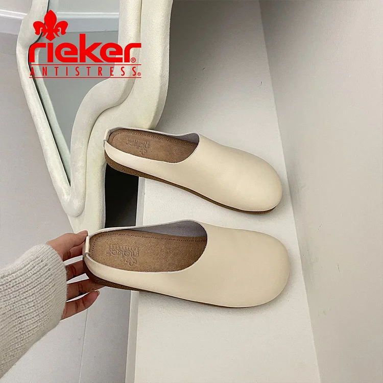 💕2024 RIEKER®-Nowe letnie skórzane sandały (nowy produkt, oferta limitowana czasowo)