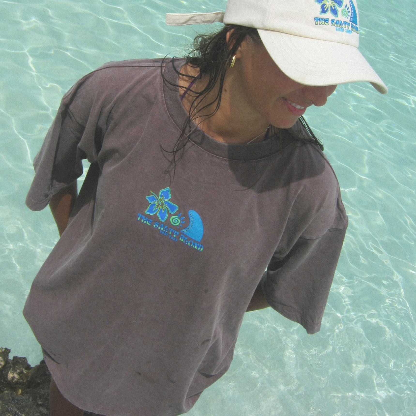 Unisex Floral Tahitian Tee