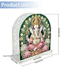 Acrylic Napkin Holder Diamond Painting Kit for Home Table Decor (Ganesha)