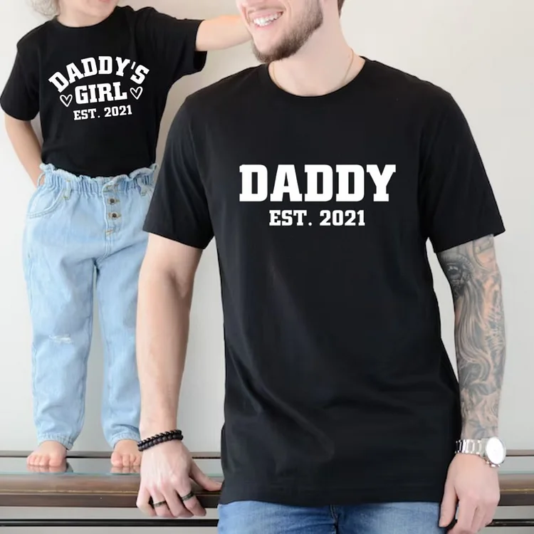 Daddy and Me shirt, Dad and Me Outfit, Fathers Day Shirt, daddy Daughter Shirt, Daddy's Girl shirt, Daddy's Boy Shirt, daddy son ShirtV