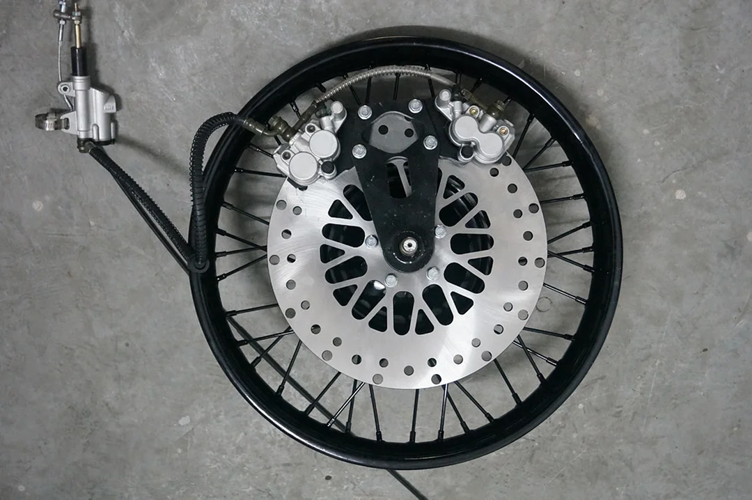 CJ750 Double calipers front disc brake