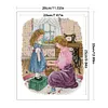 Daughter'S New Dress-14CT Stamped Cross Stitch 28*33cm/11.02*12.99in tapestrymarket