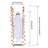 Halloween Giant Hanging Ghost LED Decoration 13ft Adjustable Height