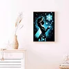 Diamond Painting -DIY Round Drill Snowflake Fairy(50X60CM)