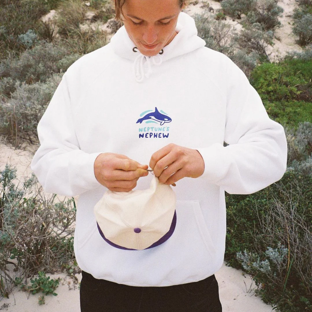 Mens Vintage Basic Long Sleeve Sweatshirt