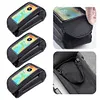Bike Front Frame Bag Bicycle Top Tube Bag Touch-Screen for Phones Under 6.5 Inch