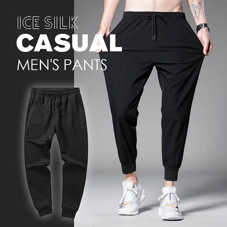 Ice Silk Casual Men'S Pants 60% OFF(Summer essentials)