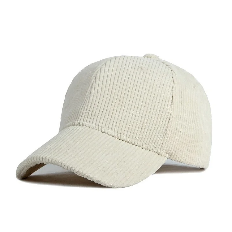 CLIMATEBlank Corduroy Baseball Cap HatCool Colorful Cap Sport Casual No Logo Blank Cap Men Cool Hat Caps for Men