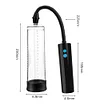 X P6 Electric Penis Pump Handle Controls Three Powerful Suction Modes Vacuum Pump