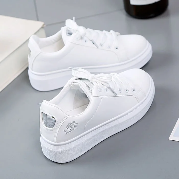 Churchf Churchf White Shoes Spring Shoes 2023 New Women's Shoes Korean Version Spring Board Shoes Students Leisure Spring And Autumn Flat Lace Single Shoes