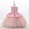 Kid Baby Girl Shiny Party Princess Retro Formal Flower 3D Elegant Dresses