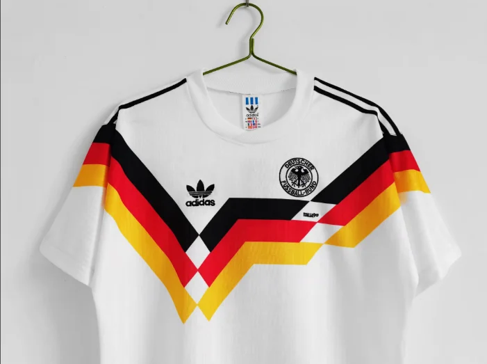 1990 Retro Germany Home Men's Football T-Shirt