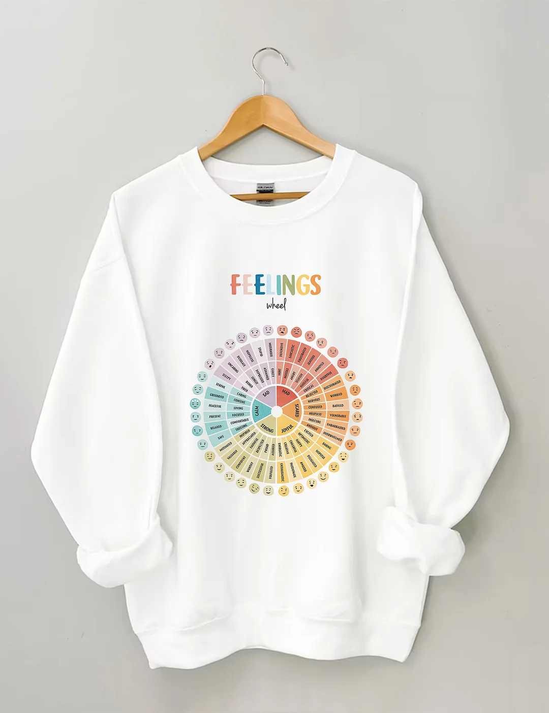 Feelings Wheel Sweatshirt 
