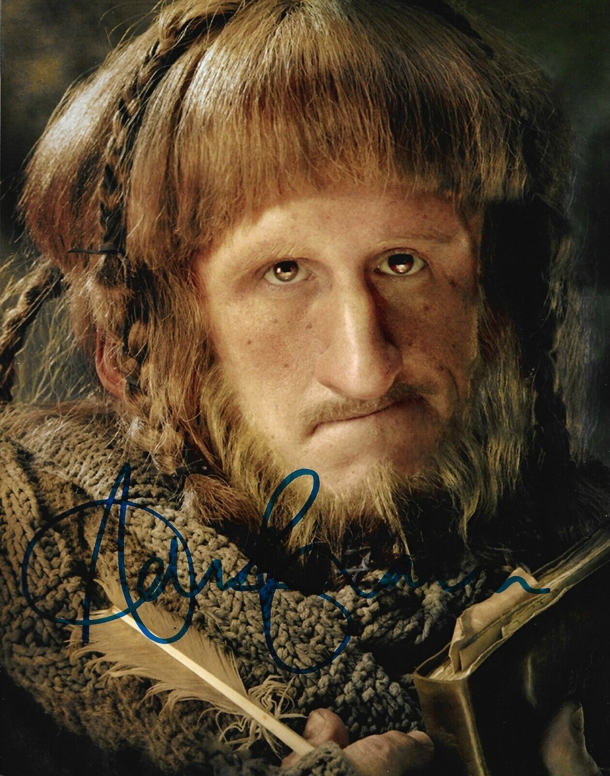 Adam Brown Signed The Hobbit 10x8 Photo Poster painting AFTAL