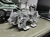 Brand new aluminum alloy wooden ox and horse ornament