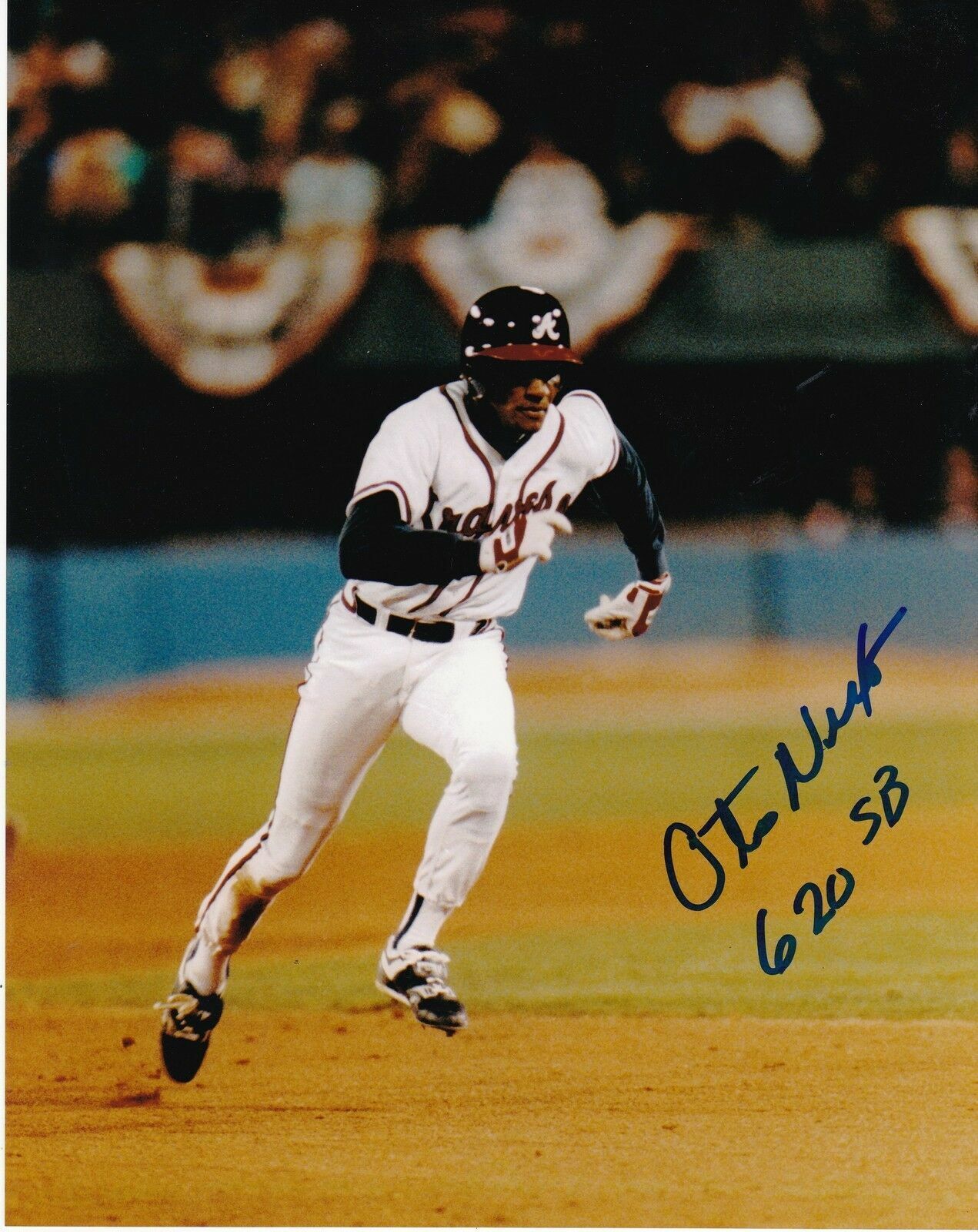 Otis Nixon Autographed Signed 8x10 Photo Poster painting ( Braves ) REPRINT